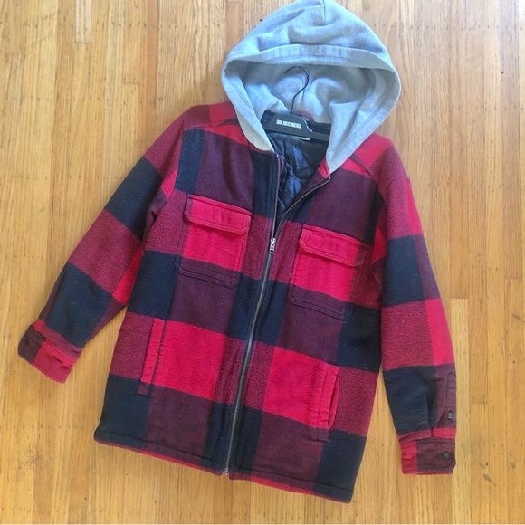 Aritzia Jackets & Blazers - TNA plaid shacket xs s read fits big